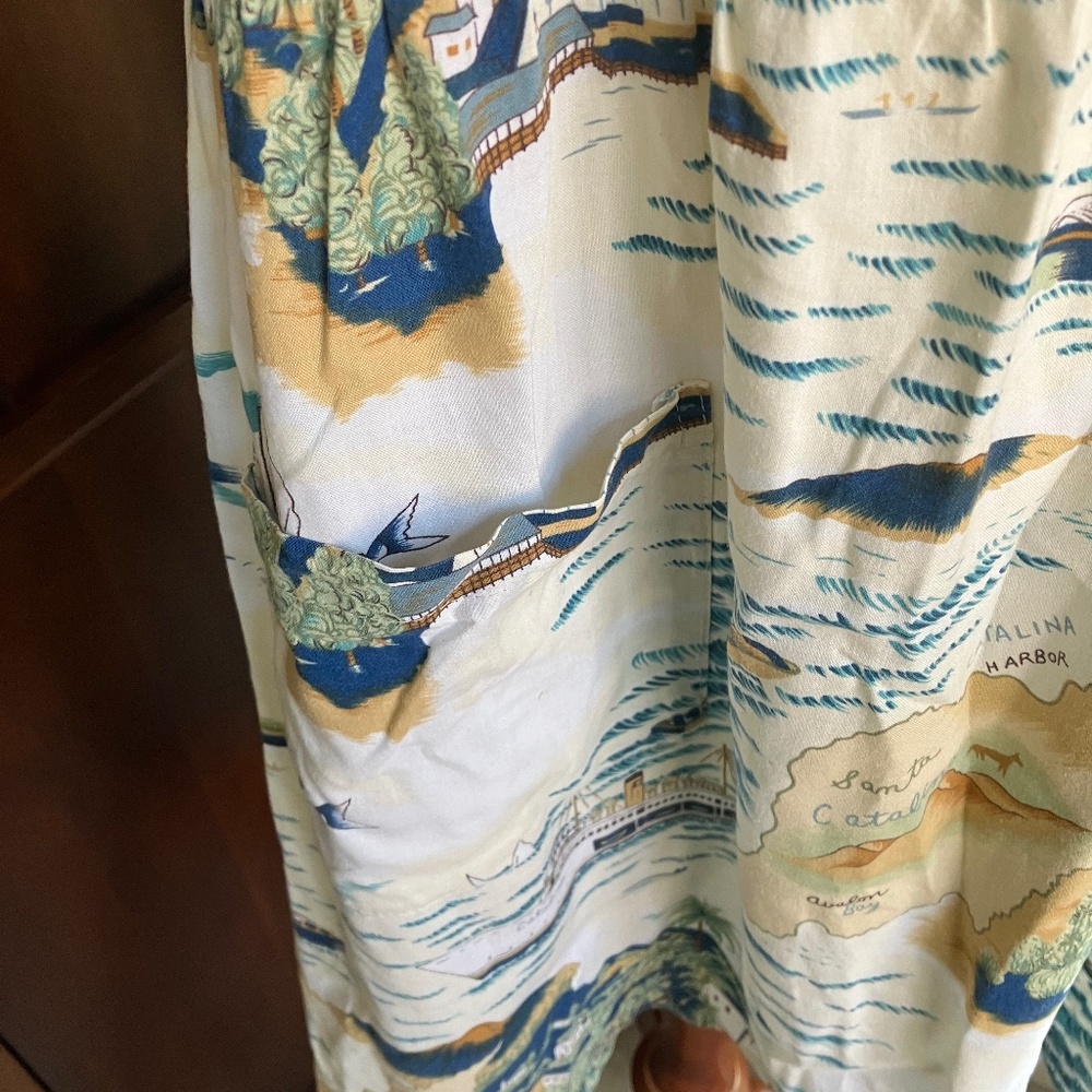Beach CoverUp & Sundress - Soft Cotton - Size Large - Picture 3 of 4